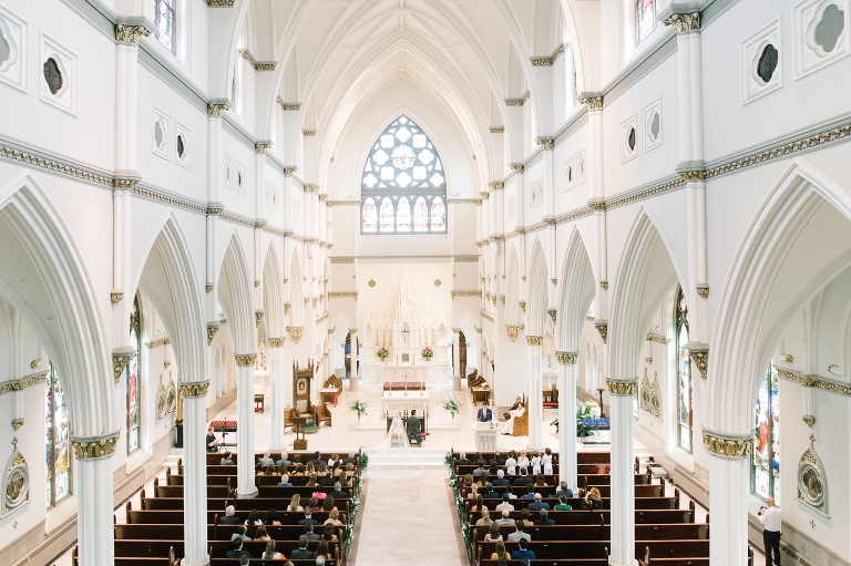 Wedding at Cathedral of St John The Baptist, Nahila and Bernard's Middleton Place wedding by Charleston wedding photographers Aaron and Jillian Photography_0026