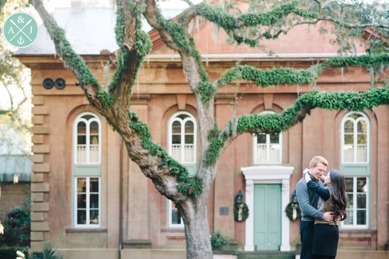 Kip and Allison's College of Charleston and Downtown engagement session in Charleston, SC by Aaron and Jillian Photography Charleston wedding photographers in South Carolina -_0001