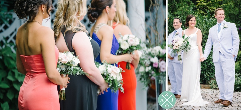Bride and Groom at a New York Botanical Gardens wedding by Charleston wedding photographers Aaron and Jillian Photography -_0040