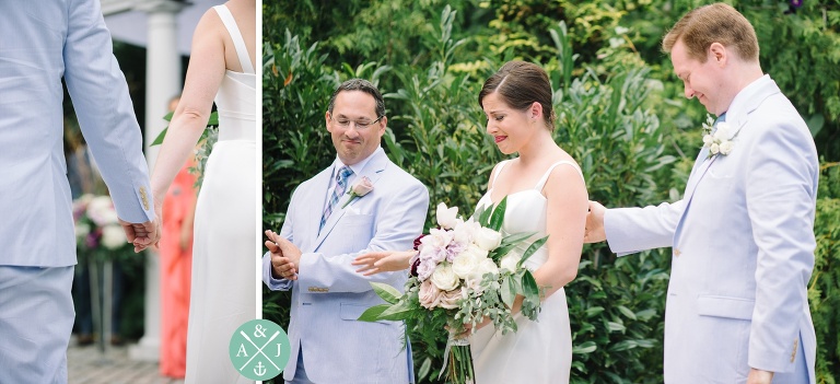 Bride crying at a New York Botanical Gardens wedding by Charleston wedding photographers Aaron and Jillian Photography -_0042