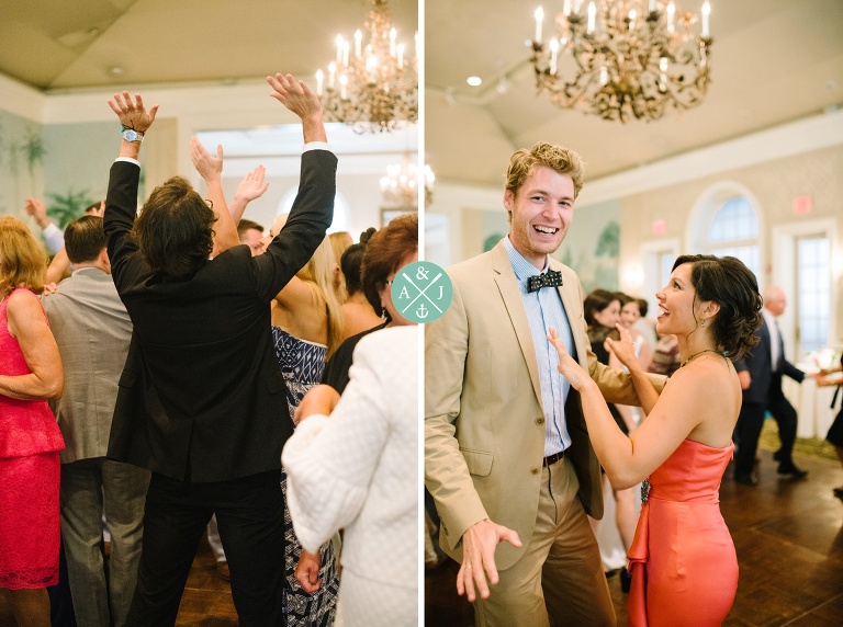 Guests dancing at a New York Botanical Gardens wedding by Charleston wedding photographers Aaron and Jillian Photography -_0056